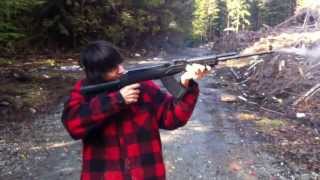 Gevarm SemiAuto 22 Rifle Shootin Out in The Woods [upl. by Stuckey]