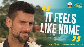 Novak Djokovic On Clay Swing amp Sinner quotBest Player In The Worldquot  2024 Rolex MonteCarlo Masters [upl. by Emmet]