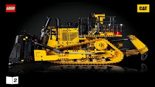 LEGO instructions  Technic  42131  Cat D11 Bulldozer Book 2 [upl. by Carlota]