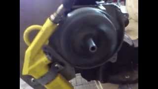 Easiest ever 2 stroke engine compressed air conversion no solenoid or valves [upl. by Shane426]