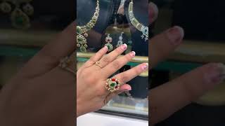 Beautiful Hit amp Hot 🔥 Selling Navarathna Adjustable Finger Ring699my group link 👇👇👇 [upl. by Yadrahs160]