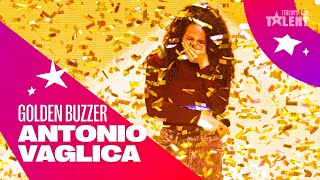 Antonio Vaglica 🌟 il primo GOLDEN BUZZER di Elio a Italias Got Talent [upl. by Nabatse600]