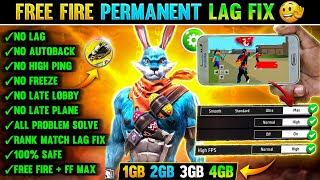 FREE FIRE LAG FIX 1GB 2GB RAM  FREE FIRE LAG PROBLEM SOLVED  HOW TO FIX LAG 2GB 3GB 4GB MOBILE 📲 [upl. by Adamsen]