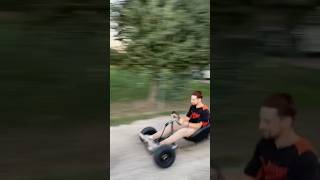 IL GO KART ARTIGIANALE PIU VELOCE DITALIA gokart pericoloso homemade faidate [upl. by Jenkel138]