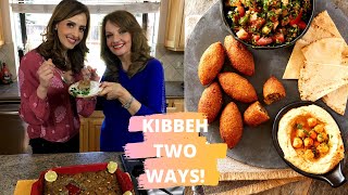 How to make the ULTIMATE KIBBEH كبة مع اللحم [upl. by Otsirc]