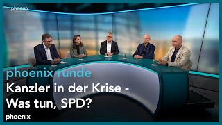 phoenixRunde Kanzler in der Krise  Was tun SPD [upl. by Ibbed]