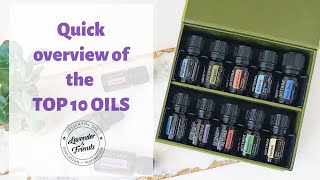 Meet the top 10 most popular doTERRA essential oils [upl. by Kesia571]