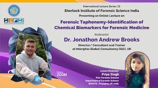 Forensic Taphonomy Identification of Chemical Biomarkers for Forensic Medicine  Dr Jonathon [upl. by Oinafipe449]