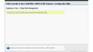 How to configure Raid 5 on Dell Power Edge R740 through system setup [upl. by Nemrac554]