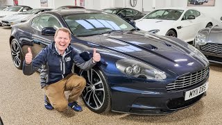 ANOTHER V12 Collecting My Aston Martin DBS in UltraRare Midnight Blue [upl. by Capone]