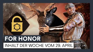 FOR HONOR  INHALT DER WOCHE VOM 29 APRIL  Ubisoft DE [upl. by Ashmead]