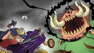 LUFFY AND THE GIANTS VS GOROSEI Fan animation  One Piece chapter 1111 [upl. by Claudelle649]