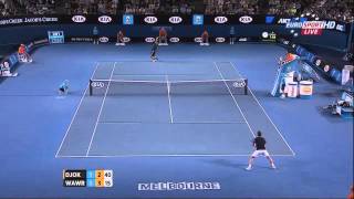 Djokovic vs Wawrinka  Australian open 2013 R4 Highlights HD [upl. by Zillah7]