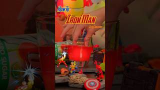 How To Make Iron Man  NonAlcoholic Marvel Drink  ironman marvel sincitybartender [upl. by Dmitri]