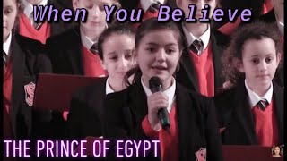 When You Believe  The Prince of Egypt Sylvia Young 2012 [upl. by Anerahs]