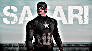 Sarena Safari ft Captain america  Captain america edits  Safari edit  Marvel  Sinha edits [upl. by Amri397]