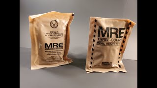 2024 US MRE Cheese Tortellini Review Meal Ready to Eat Taste Testing Comparison to Meal Kit Supply [upl. by Lizbeth]