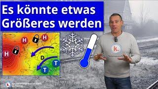 Großräumige Umstellung der Wetterlage  Winterwetter für alle möglich [upl. by Amalle]