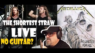 FIRST TIME SEEING METALLICA THE SHORTEST STRAW LIVE 92 GENUINE REACTION reaction metallica [upl. by Greenlee]