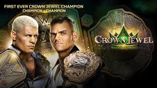 WWE Crown Jewel 2024  Cody Rhodes vs Gunther Full Match WWE Crown Jewel 2024 Highlights [upl. by Martinelli512]