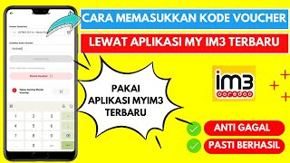 Cara Memasukkan Kode Voucher Lewat myIM3 2024 [upl. by Antonietta]