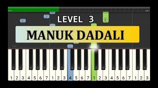 manuk dadali  nada piano tutorial grade 3  lagu tradisional daerah  nusantara [upl. by Aikrahs560]