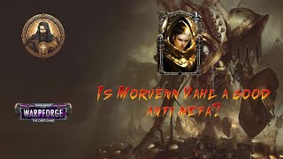 Morvenn Vahl Hits The Ladder  Warhammer 40000 Warpforge [upl. by Hacker]