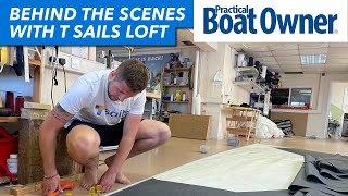 How sails are made – behind the scenes at a sail loft [upl. by Pamella808]