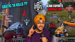 Cratic Esports 19 Kills  Blind OG on Top  BGIS Grind Day 1 [upl. by Devan]