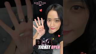 BLACKPINK WORLD TOUR BORN PINK FINALE IN SEOUL TICKET OPEN D4 [upl. by Amein]