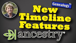 New Timelines Features on Ancestry 2024 [upl. by Niahs567]