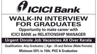 ICICI Bank Job Vacancy Notification Out  ICICI Bank Hiring  ICICI Bank Recruitment [upl. by Avad118]