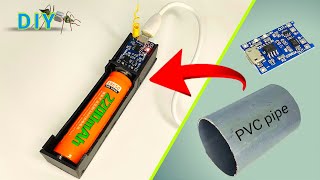 Making a 18650 lithium battery charger in 5 minutes  diy Making a 37V battery charger [upl. by Akiemat]