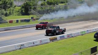 Truck Source Diesel vs  2017 NHRDA Oklahoma Diesel Nationals [upl. by Delastre]