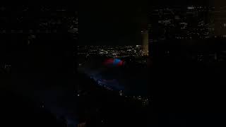 Niagara Falls light show amp Fireworks [upl. by Akenehs]