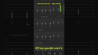 Deathcrush mayhem blackmetal musician guitarrist guitarmusic tabs guitartabs metalguitar [upl. by Ludly614]