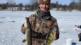 First Ice Fishing Tournament 4th Place [upl. by Baalman]