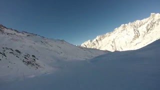 Cervinia 2016  pista 7 intera [upl. by Einwat]