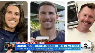 3 bodies found in Mexican well identified as Australian American surfers killed for trucks tires [upl. by Pigeon210]