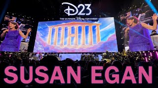 Susan Egan performs quotI Wont Say Im In Lovequot at D23 The Ultimate Disney Fan Event [upl. by Whalen]