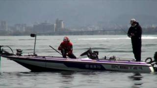 100314激闘自衛隊沖 Bass fishing in Lake Biwa Japan [upl. by Panther830]