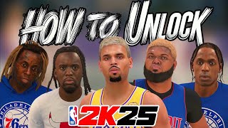 How to UNLOCK Celeberties in NBA 2K25 Easy [upl. by Etteuqram499]