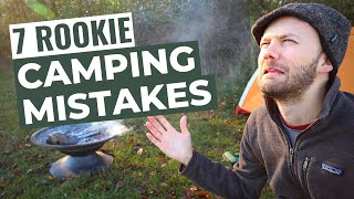 7 Mistakes While Tent Camping  For Beginners [upl. by Osrick]