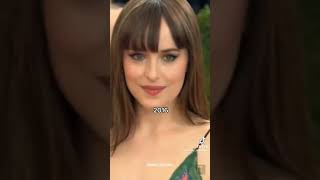 Dakota Johnson transformation from 2011 to 2022 DakotaJohnson [upl. by Wsan]