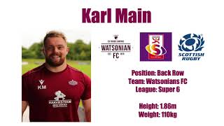 Karl Main  Super 6 Rugby Highlights [upl. by Izawa]