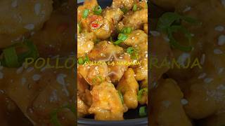 Pollo a la Naranja Crujiente y Jugosito por dentro receta short youtubeshorts elsitaskitchen [upl. by Anaiq]