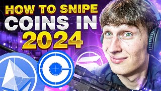 WHAT SNIPING MEMECOINS IS  HOW TO SNIPE YOUR FIRST 1000X COIN [upl. by Urien]