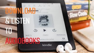 How to Download and Listen to Audiobooks On Kindle Paperwhite [upl. by Anec514]