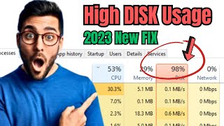 2023 FIX  100 DISK Usage Windows 11 NEW Solutions [upl. by Divine]