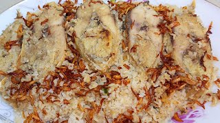 Bangla Ilish Polao Recipe  Hilsha Polao  ইলিশ পোলাও  2020 [upl. by Eelrebma]